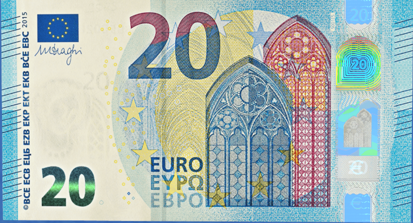 20 Euro Front