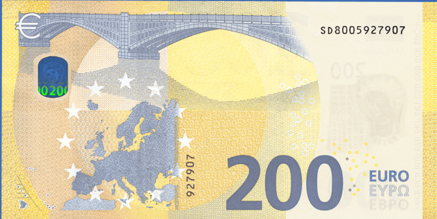 200 Euro Back